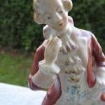 Vintage Made In Japan Porcelain Gentleman Figurine..